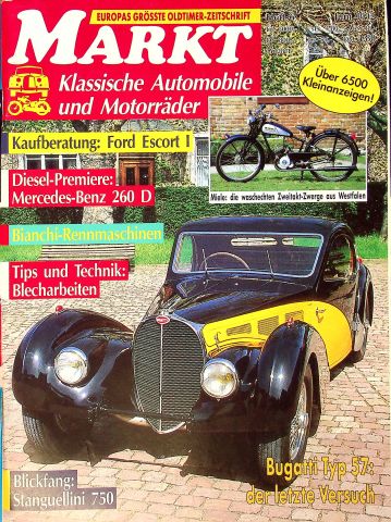 Deckblatt Oldtimer Markt (06/1992)